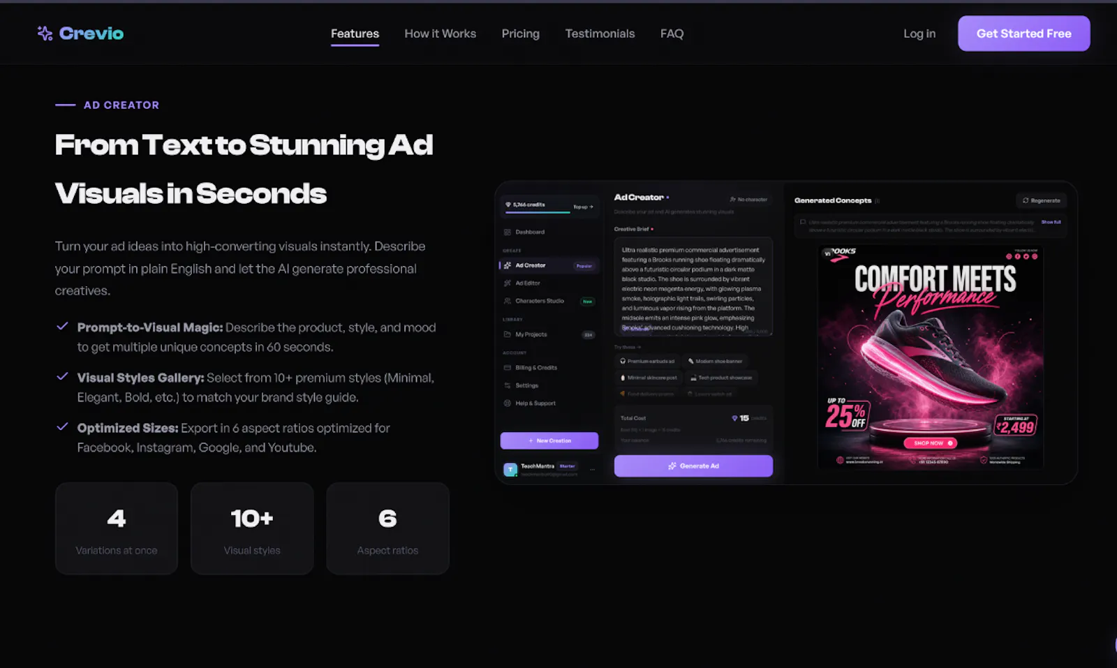 Crevio AI screenshot 3