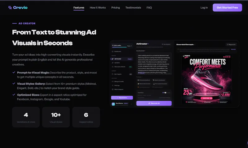 Crevio AI screenshot 3