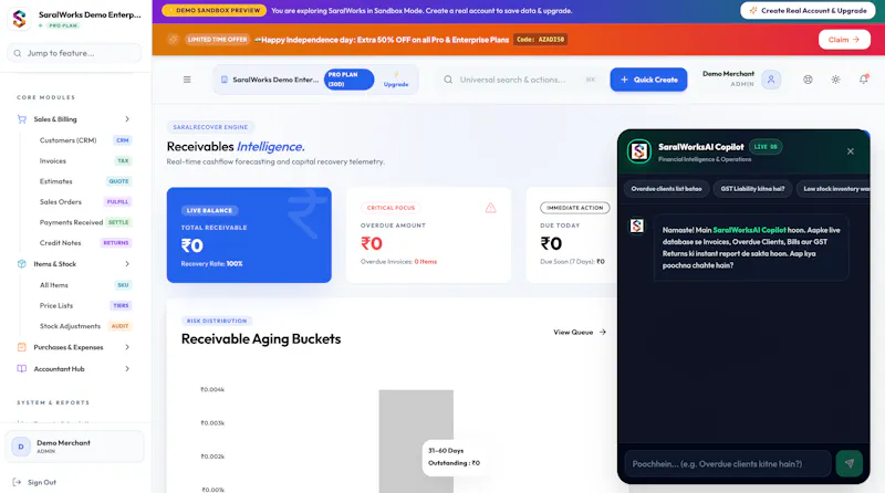 SaralWorks Account screenshot 3