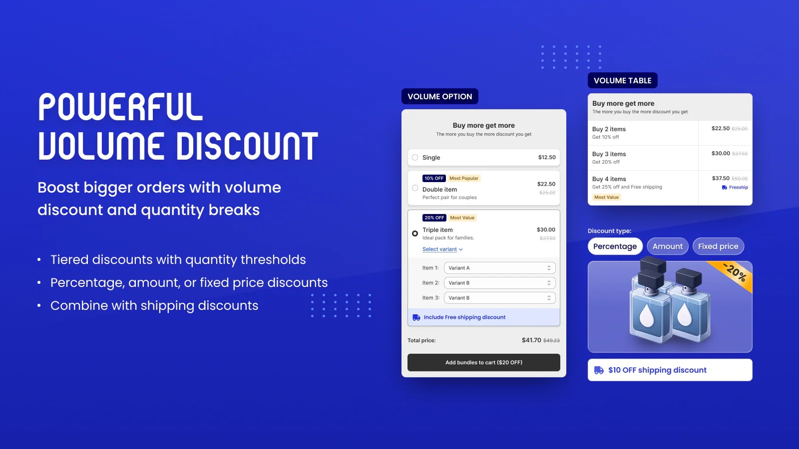 Bogos Shopify App Promotion - App Shopify per creare regalo, pacchetto, upsell e sconti gratuiti media 5