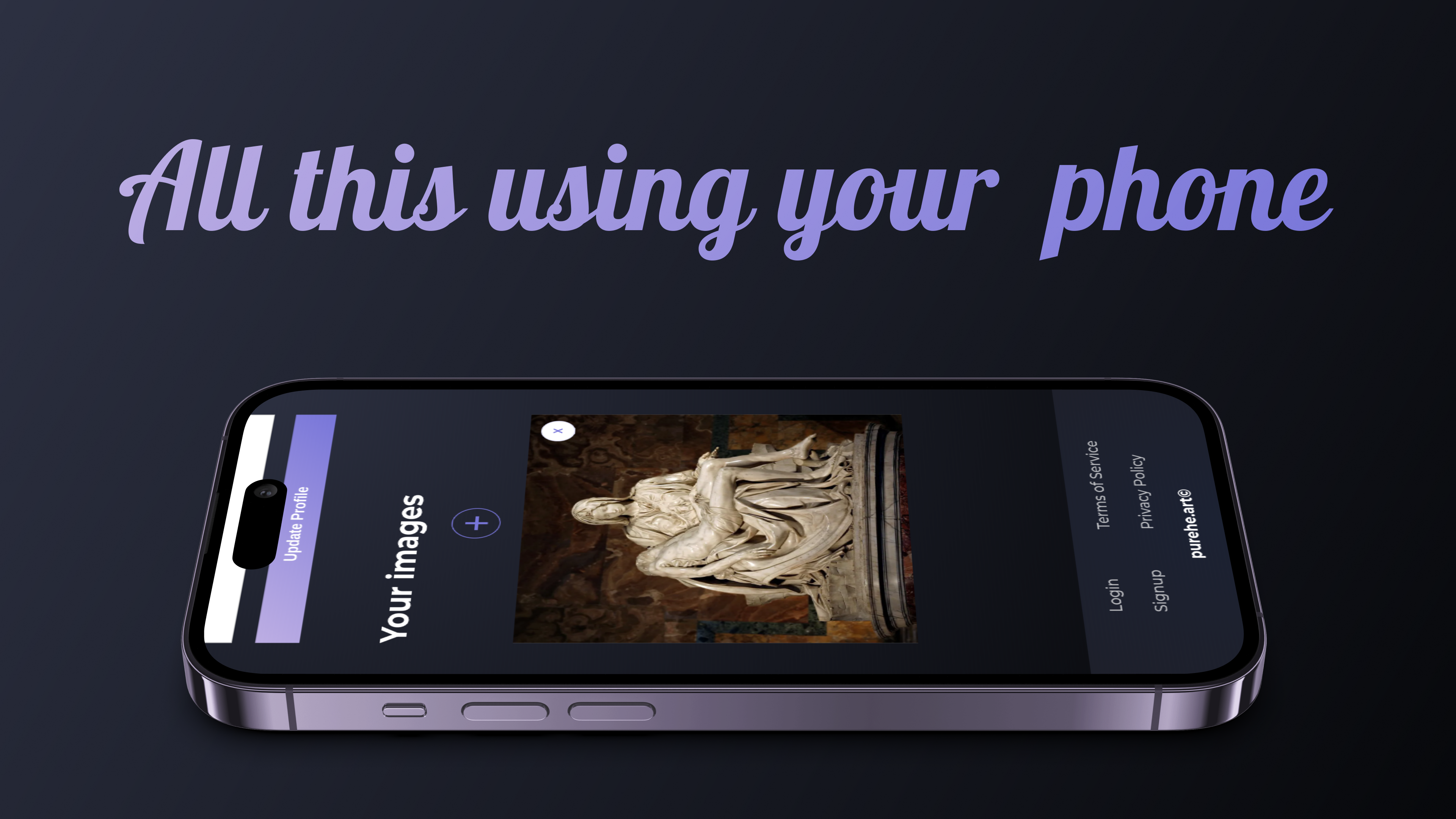 purehe.art - Строитель веб -сайтов, мобильный дружелюбный, всего за один доллар медиа 5