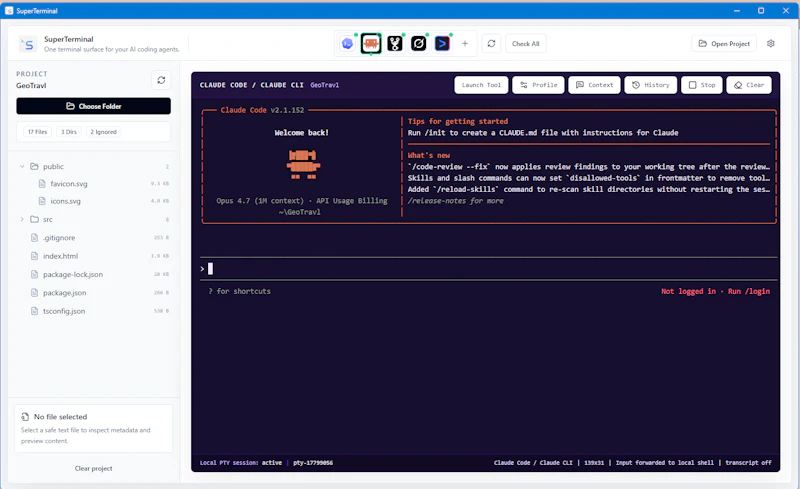 SuperTerminal screenshot 4