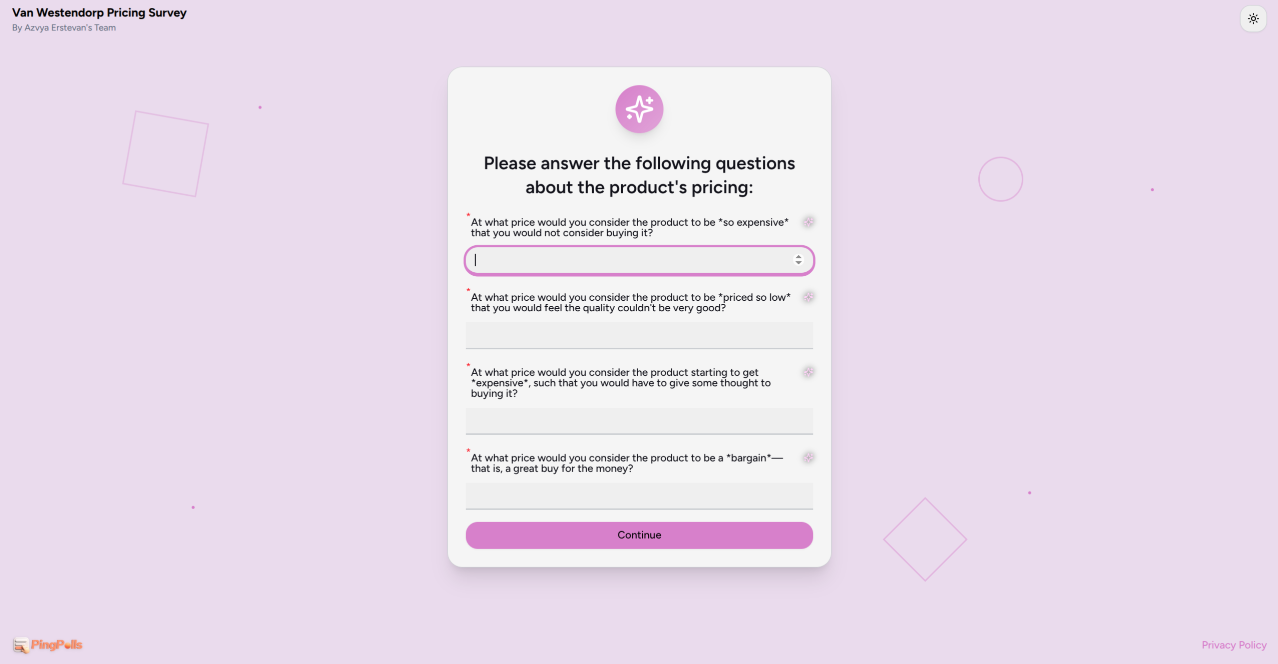 PingPolls - AI Form and surveys for everyone, but efficient media 3