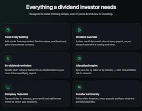 Investing Dividend Tracker gallery image