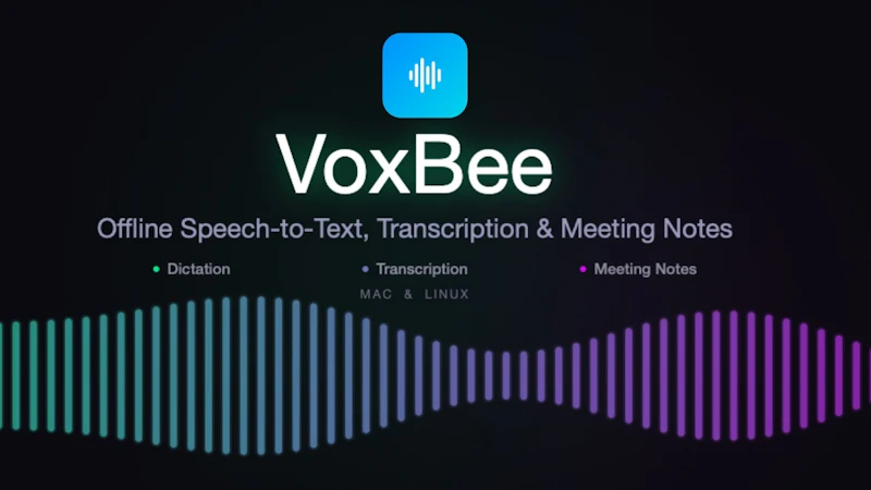 VoxBee screenshot 1 (video preview)