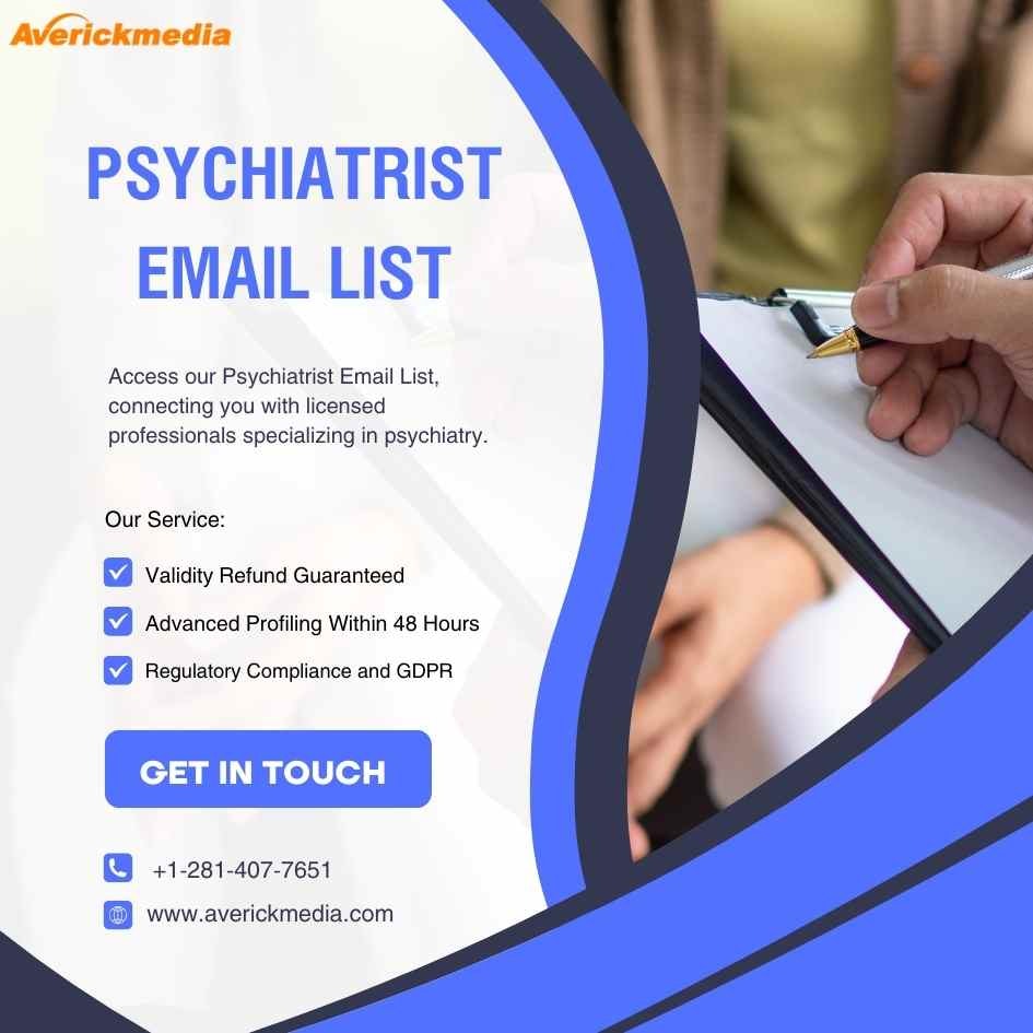 Psychiatrist Email List