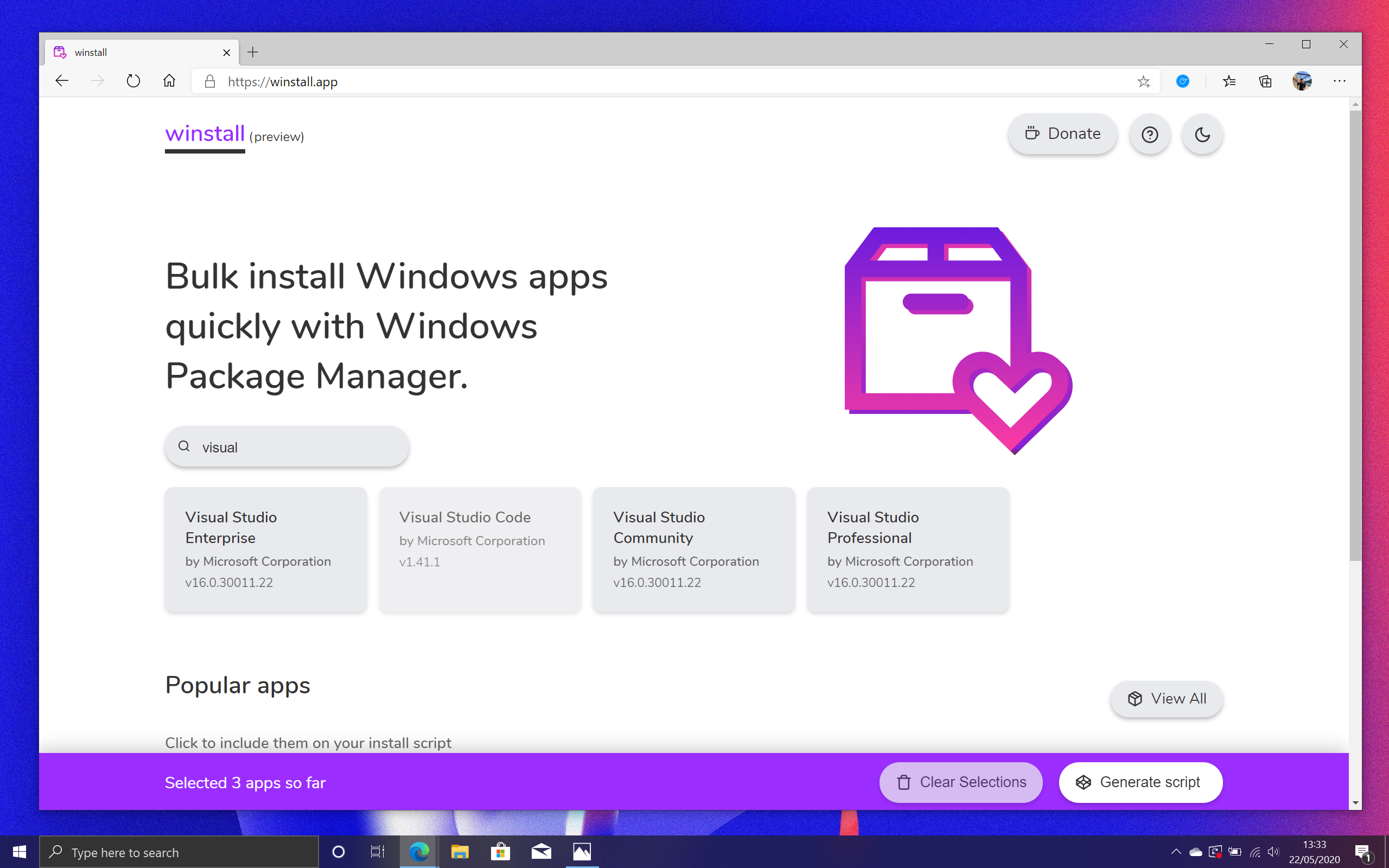 winstall gallery image