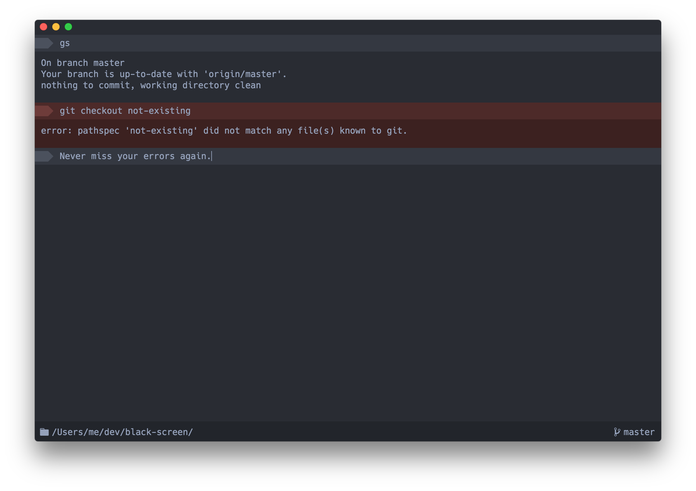 Black Screen Image