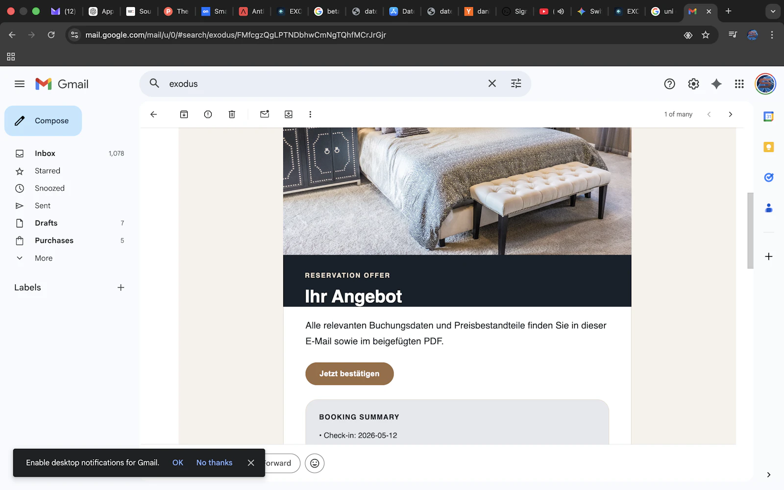 EXODUS Hotel Intelligence screenshot 30
