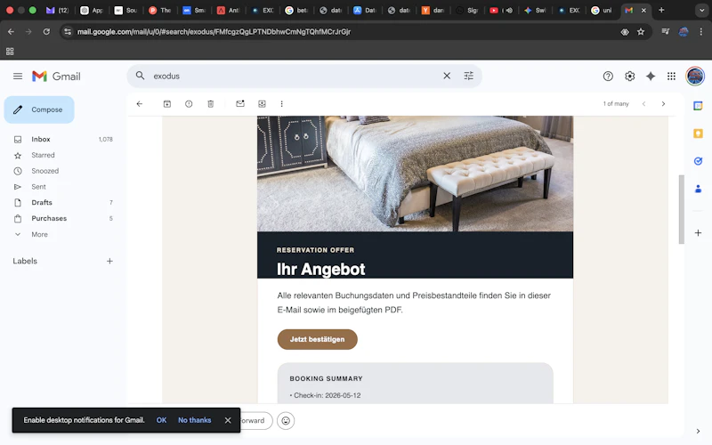 EXODUS Hotel Intelligence screenshot 30
