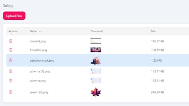 Maple CMS gallery image
