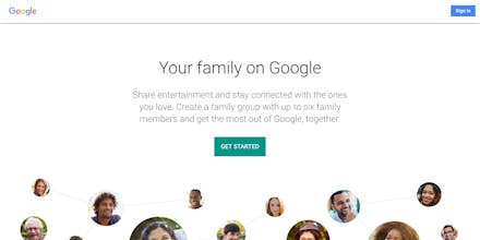 Your family on Google gallery image