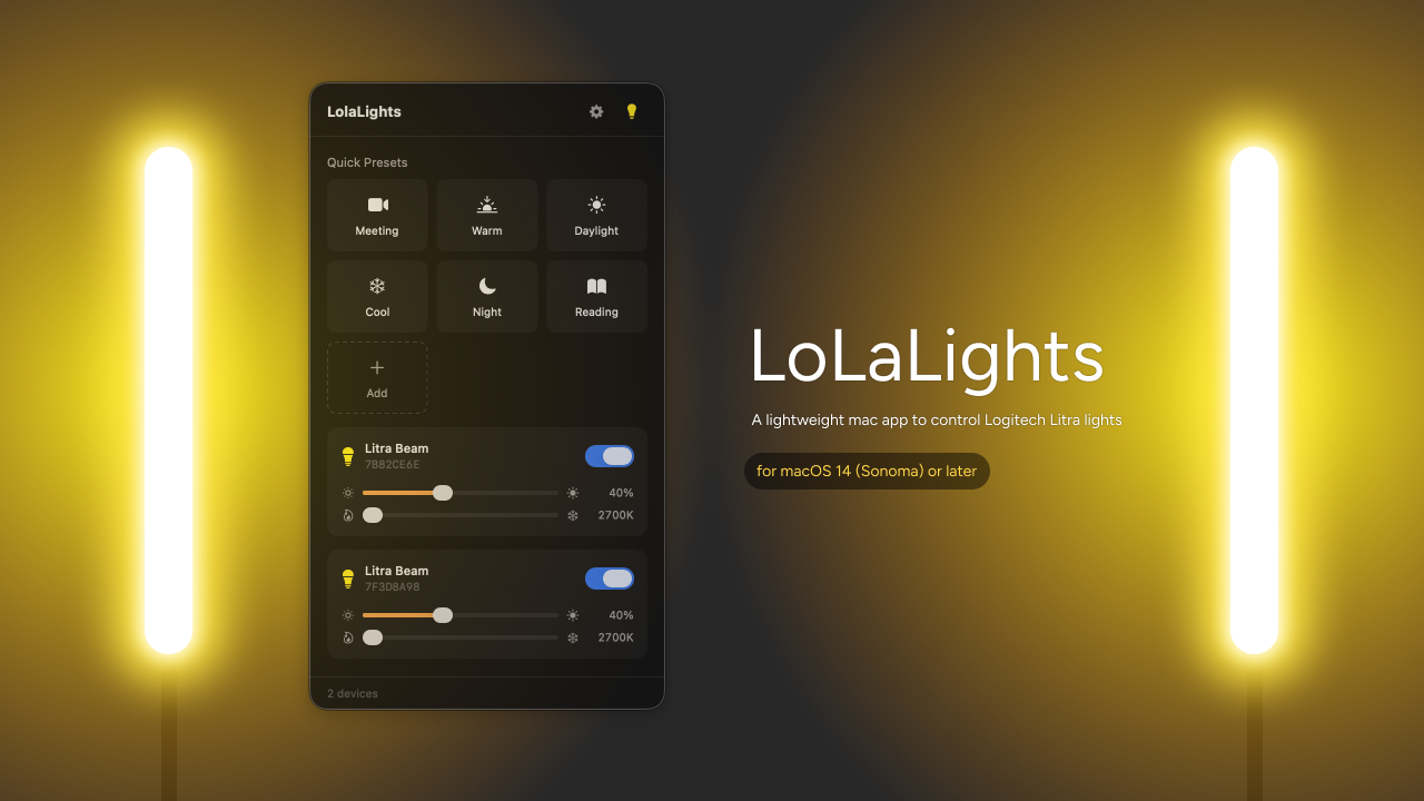 LoLaLights for Logitech Litra  gallery image