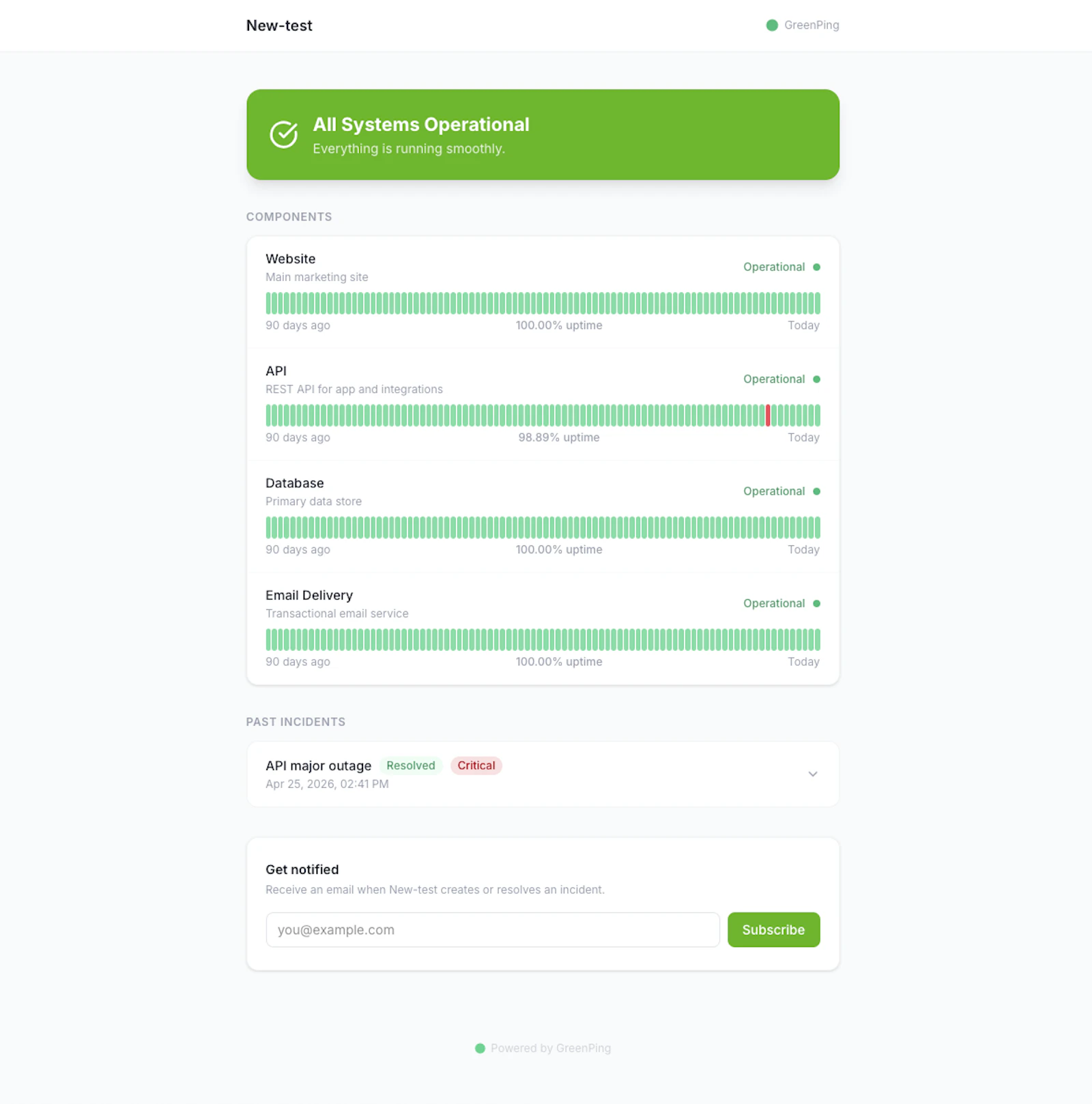 GreenPing screenshot 3