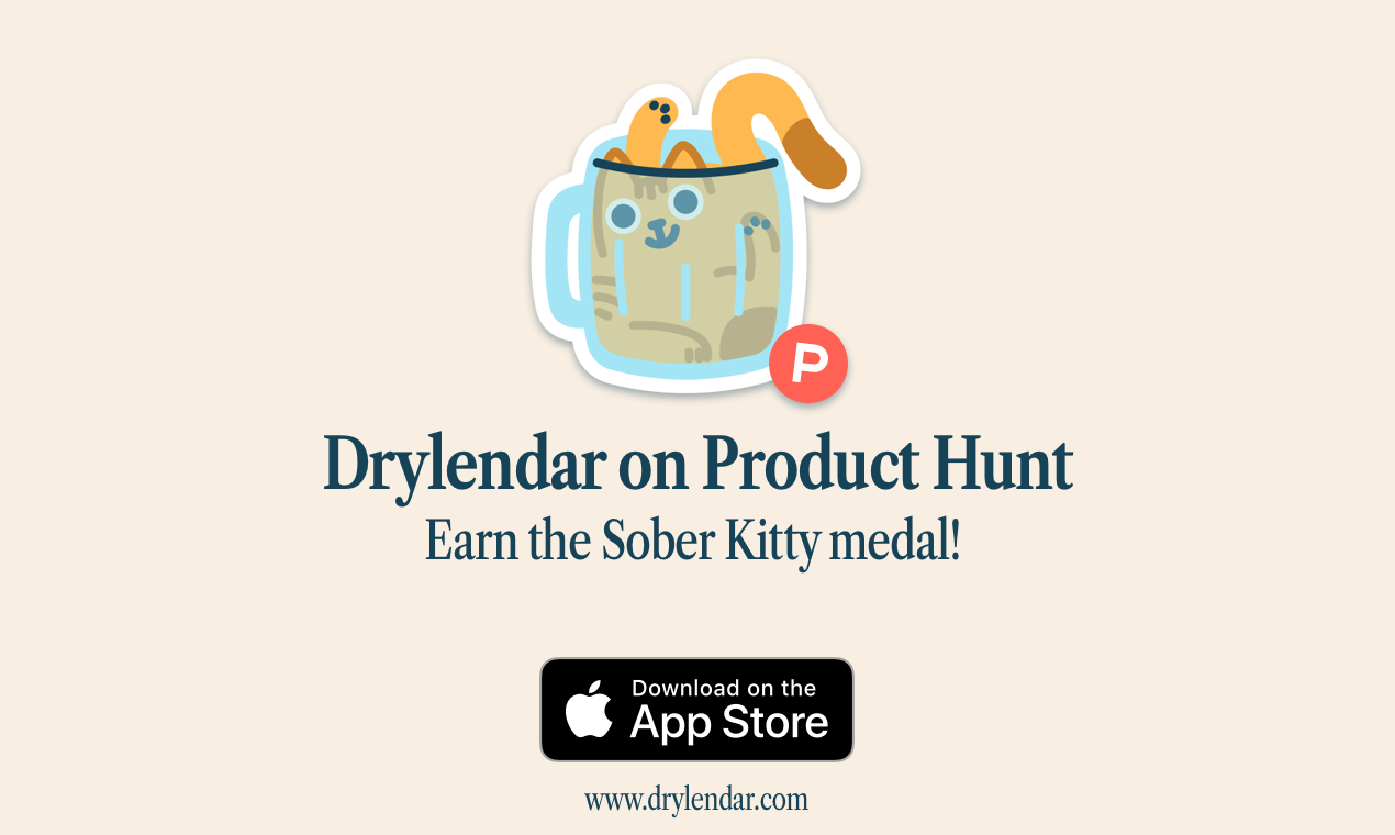 startuptile Drylendar-The alcohol calendar iOS app for a healthier & sober life.