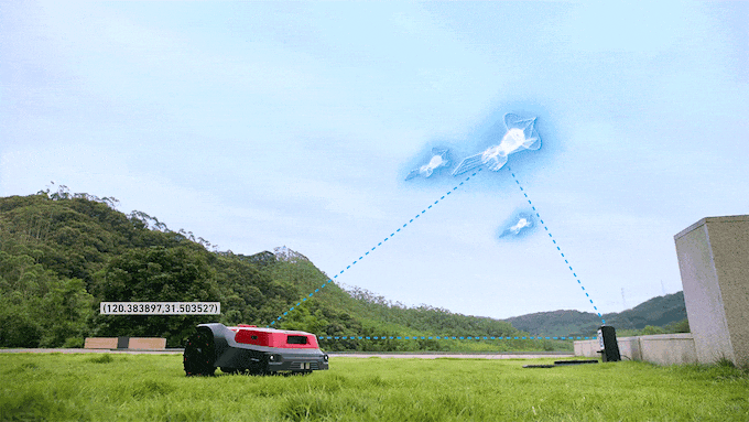 وسائط روبوب - RTK AI لا يوجد جزازة روبوتية سلك محيط لجميع الساحات 5
