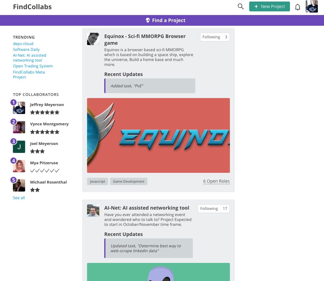 FindCollabs gallery image