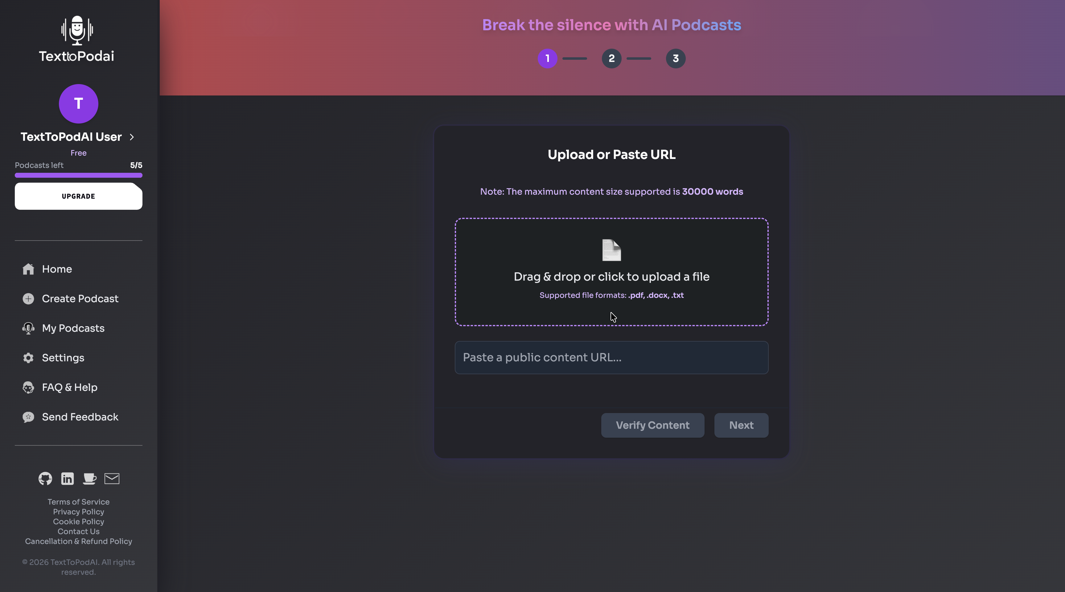 TextToPodAI gallery image