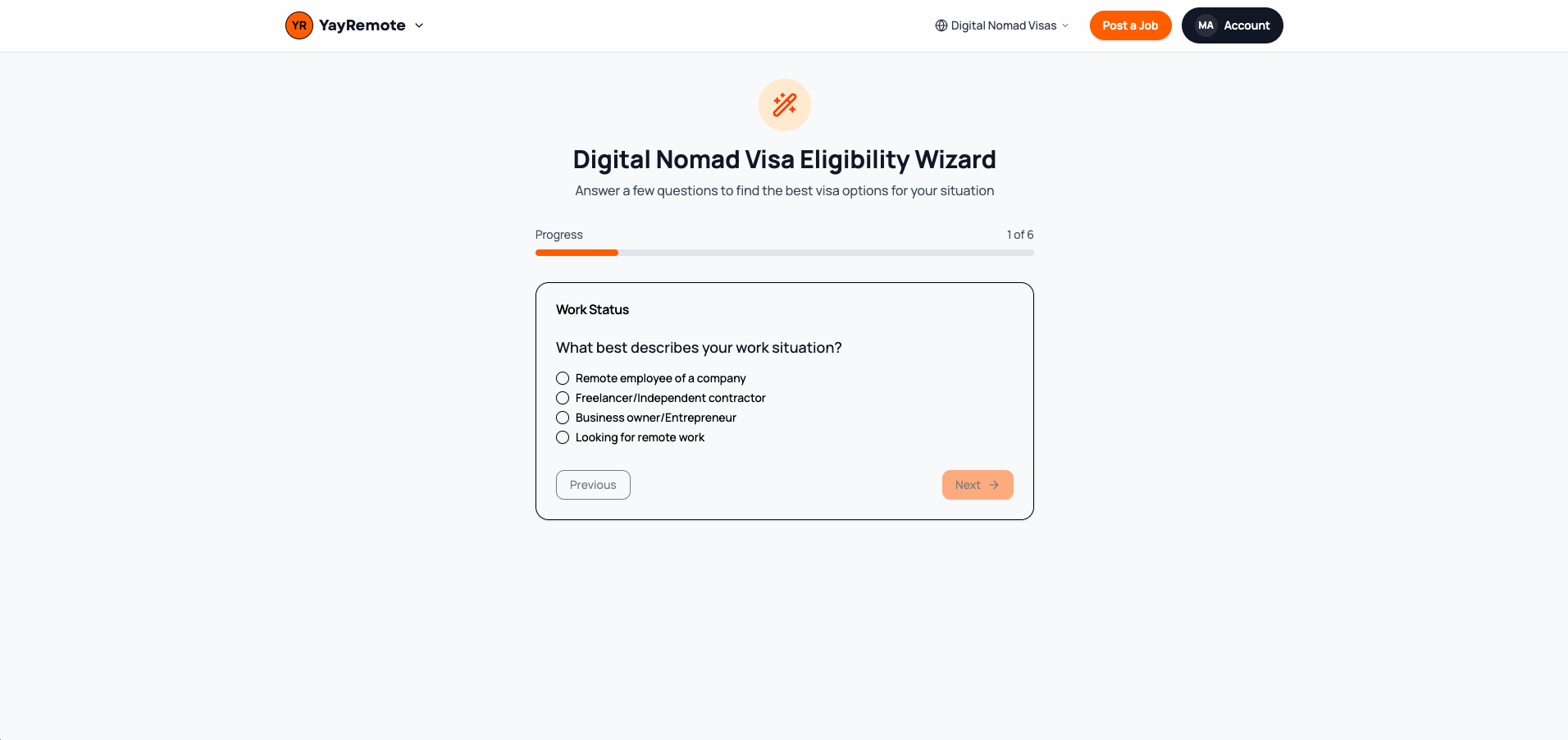 Digital Nomad Visas & Eligibility Wizard gallery image