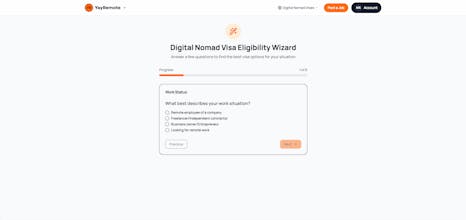 Digital Nomad Visas & Eligibility Wizard gallery image