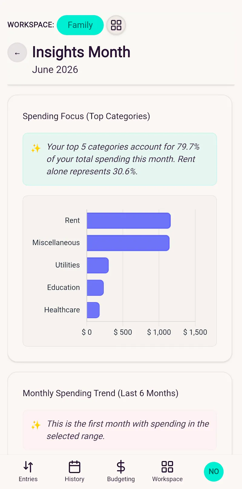 Zherani: Shared Money Manager screenshot 6