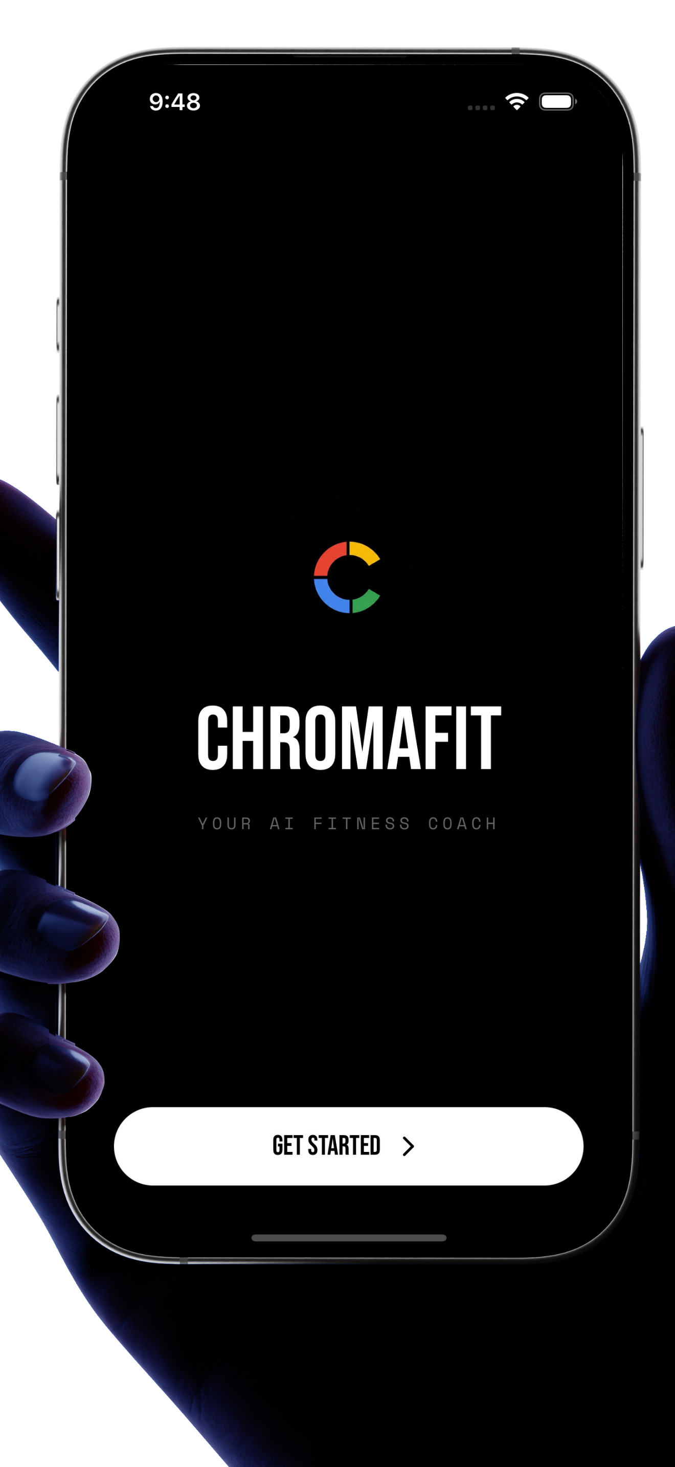 ChromaFit - Main product screenshot demonstrating key features and user interface