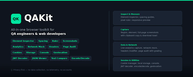 QAKit screenshot 3