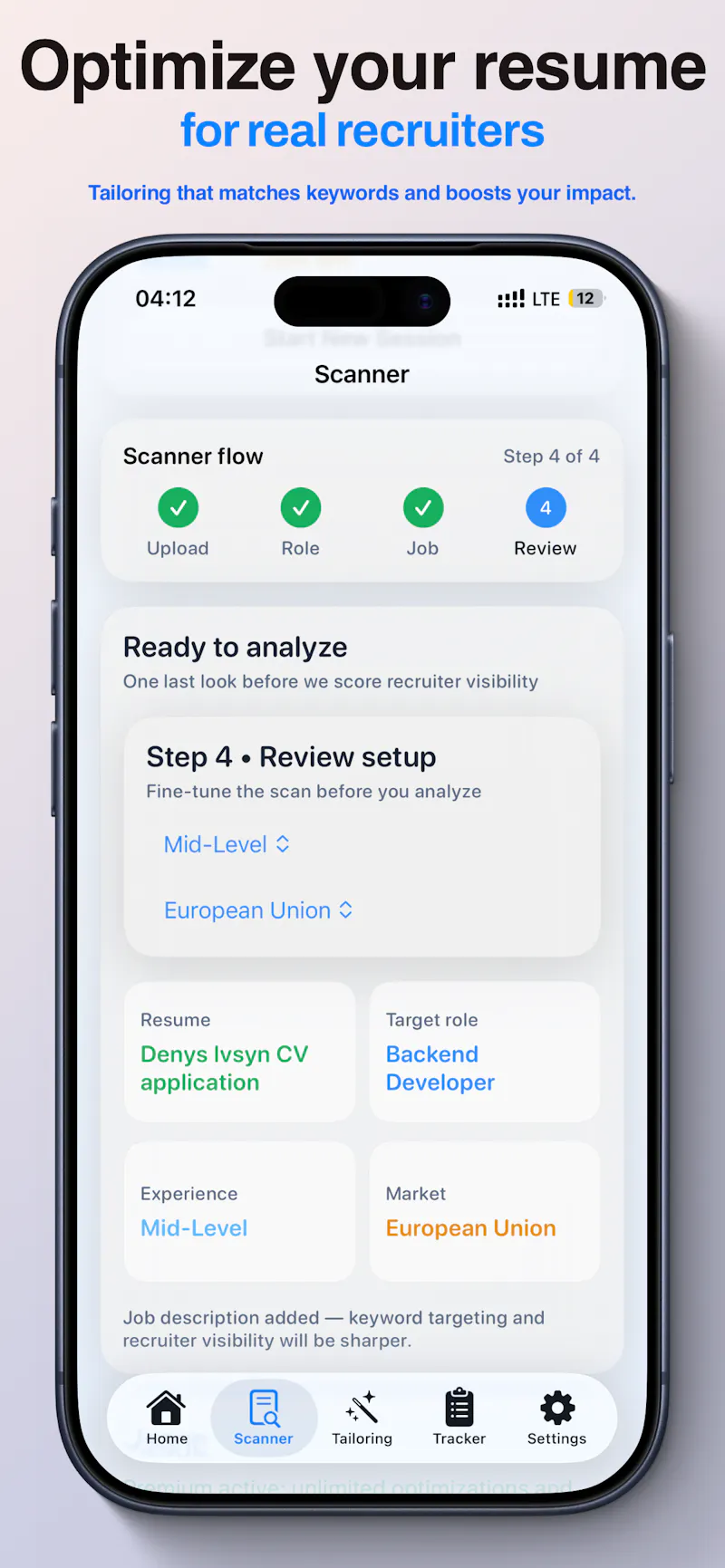 CVboosta screenshot 8