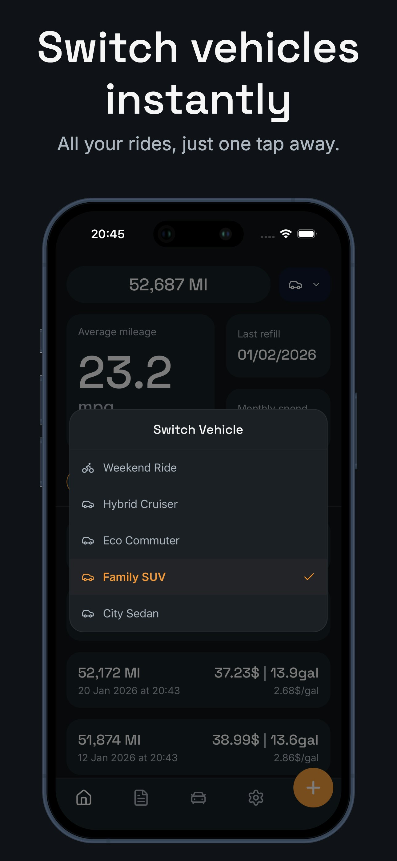 Leeway 1.2 – Beyond Fuel Tracking - Screenshot 5 showing product features and functionality