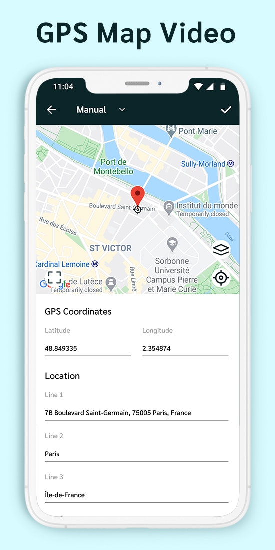 GPS video camera gallery image