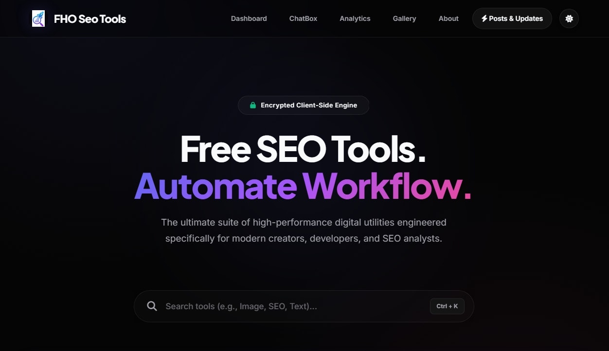 FHO Seo Tools gallery image