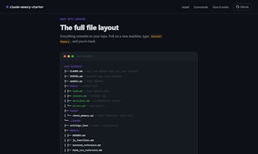 Claude Code Memory Starter Kit gallery image