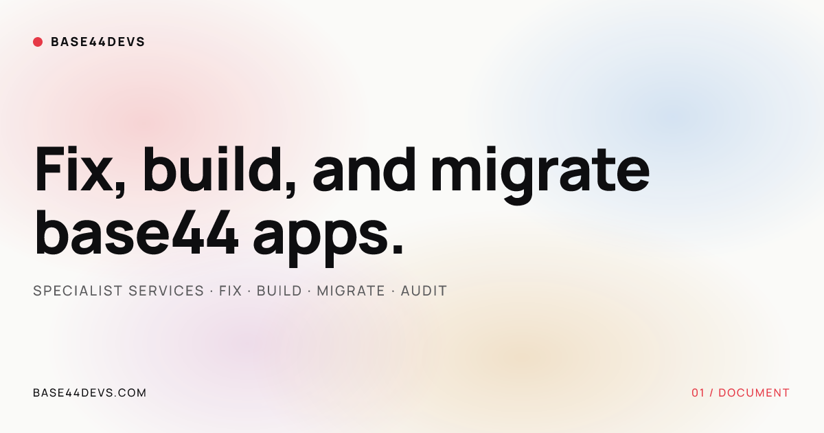 Base44Devs gallery image