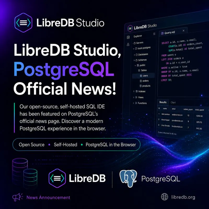 LibreDB Studio gallery image