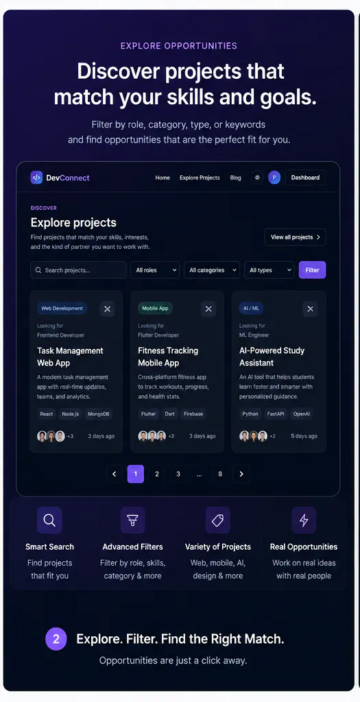 DevConnect — Build together gallery image