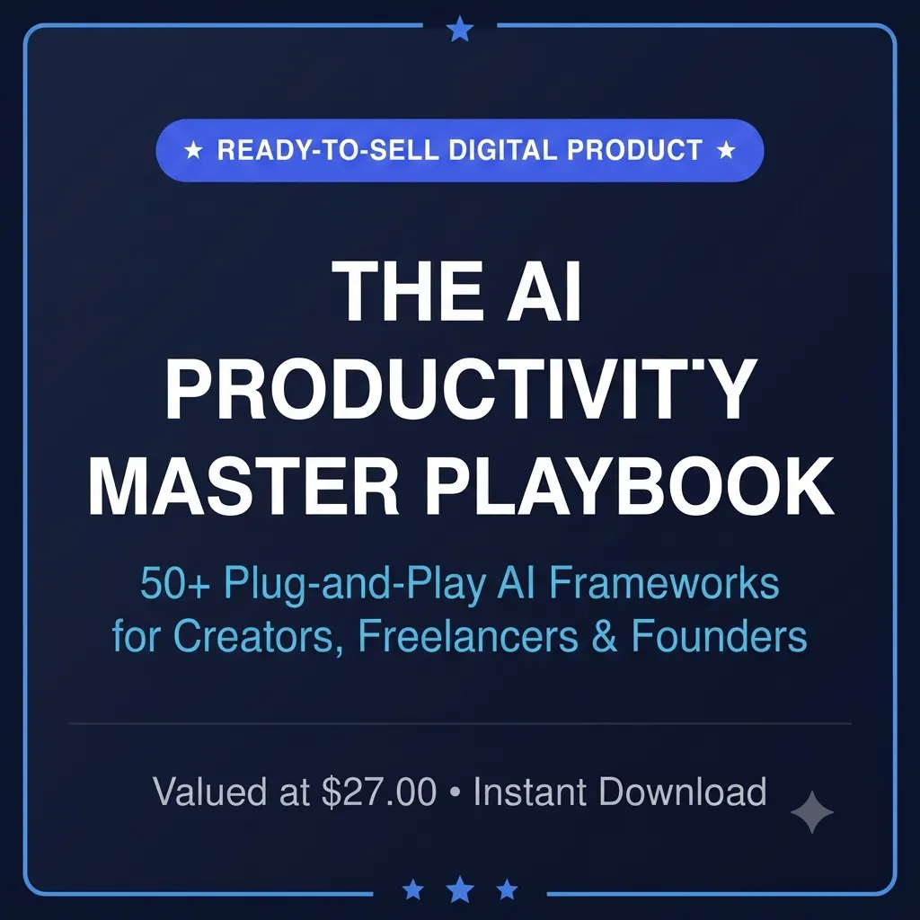 The AI Productivity Master Playbook gallery image