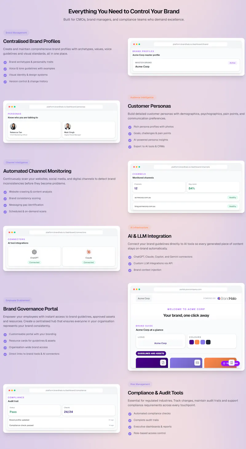 BrandHalo screenshot 3