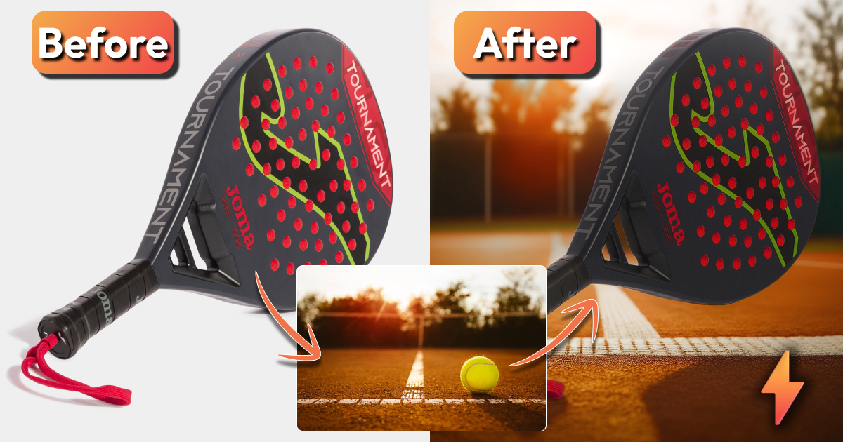 Poll option Replace background with Relit image