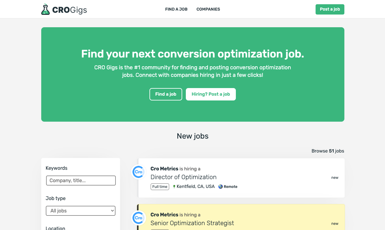 CRO Gigs gallery image