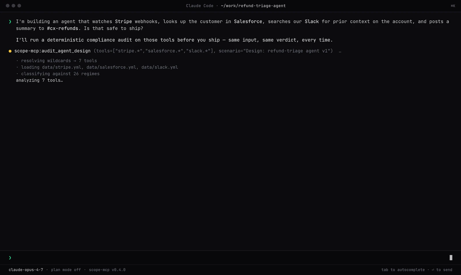 SCOPE MCP screenshot 4