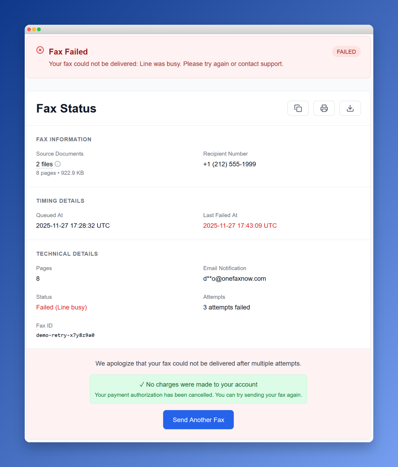 OneFaxNow gallery image