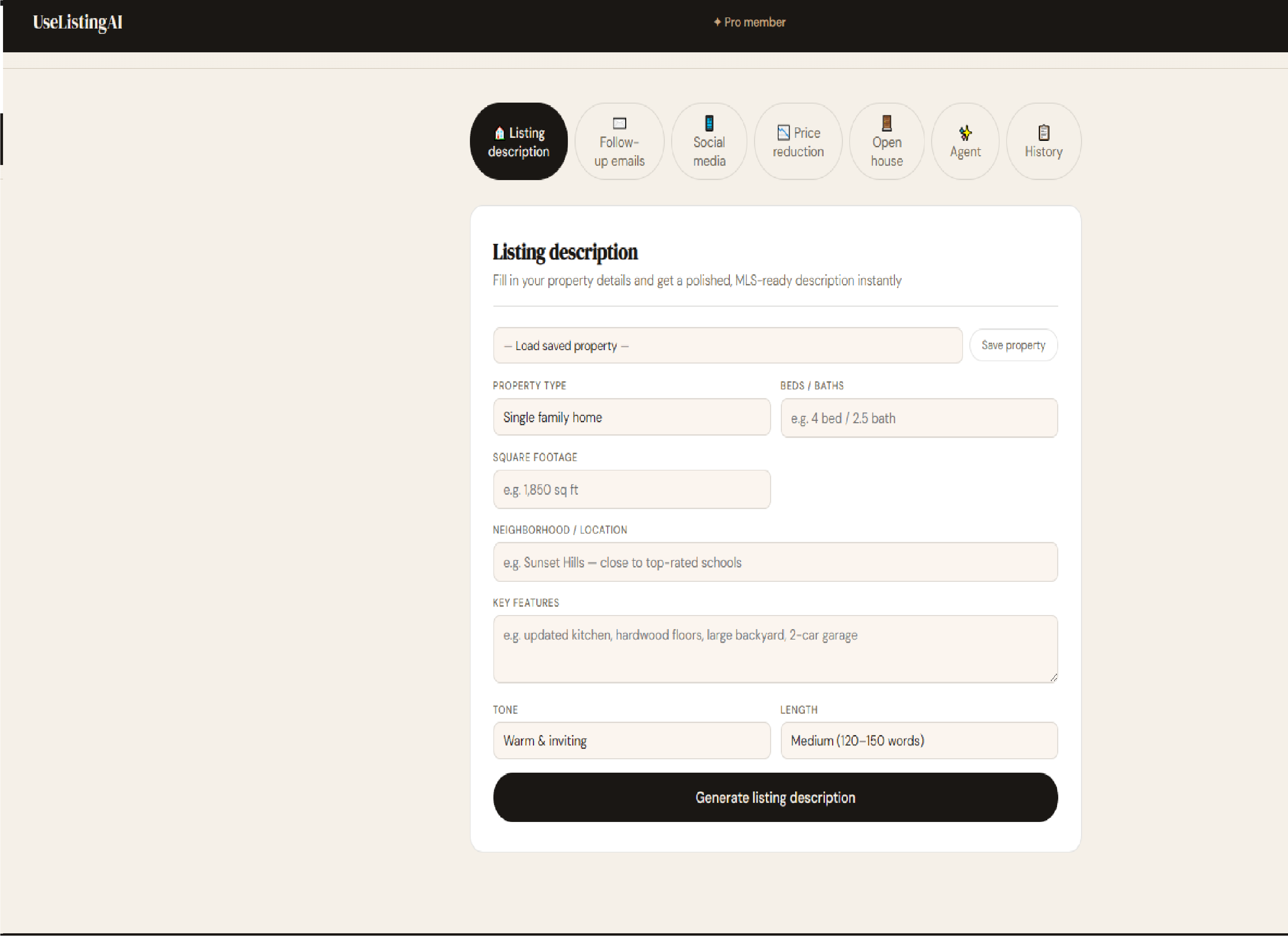 Real Estate AI Tool gallery image