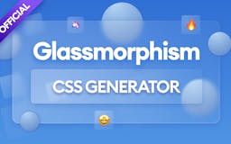 Glassmorphism CSS Generator media 1