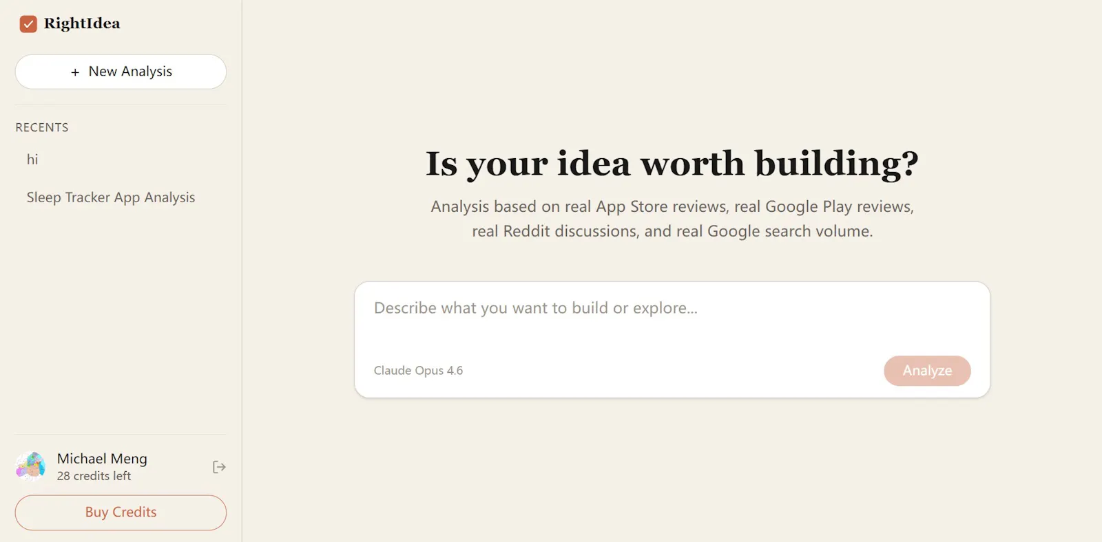 RightIdea screenshot 2