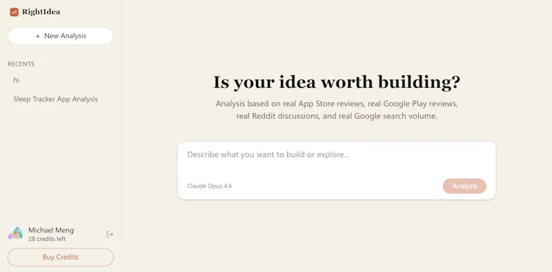 RightIdea screenshot 2