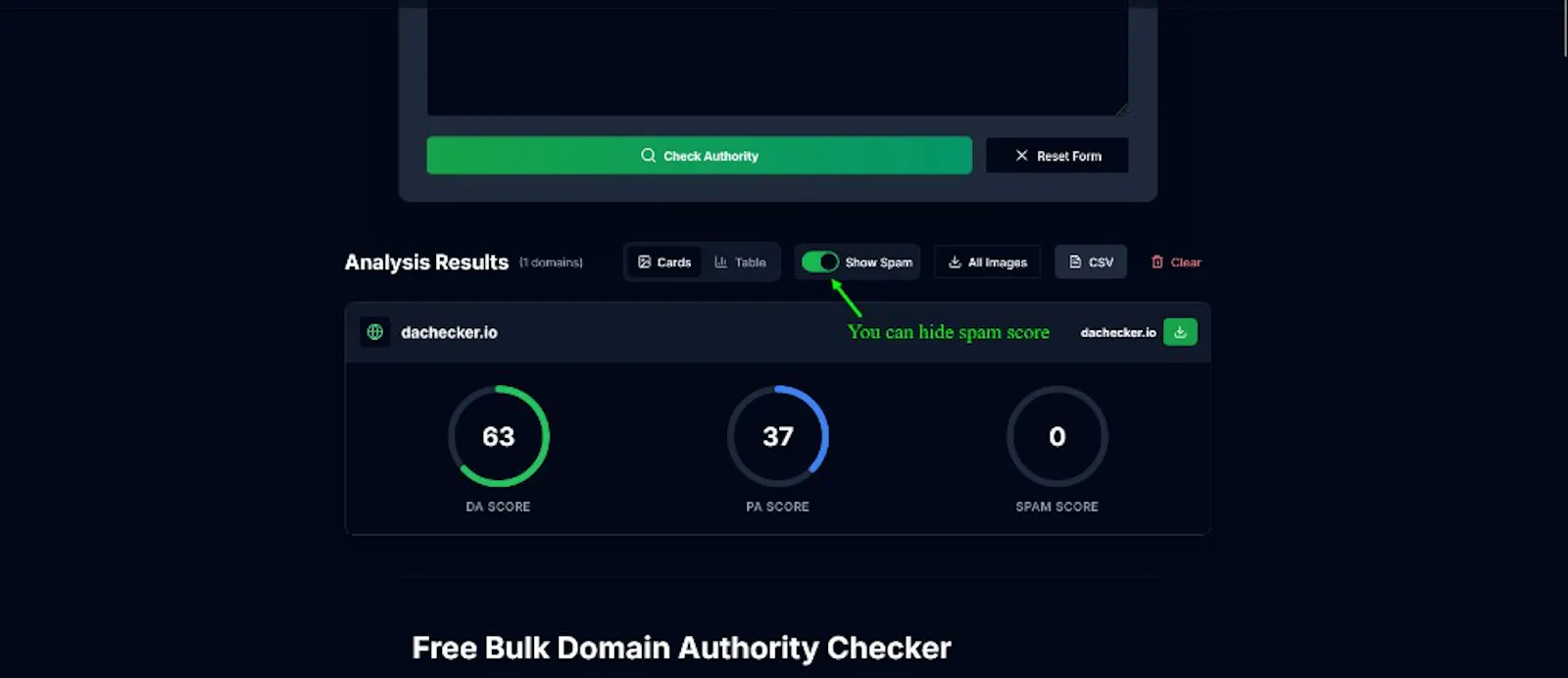 dachecker.io screenshot 6