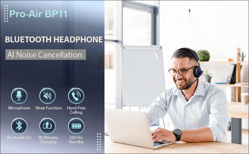 Auriculares con Mic Bluetooth media 5
