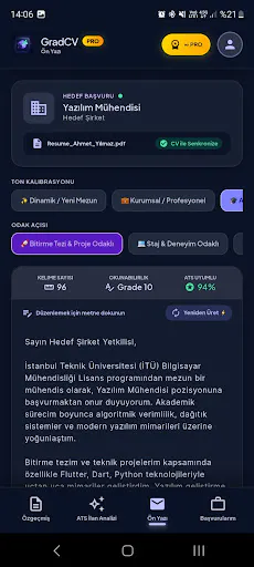 GradCV: ATS Resume AI gallery image