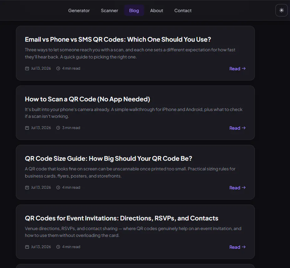 QR Forge gallery image