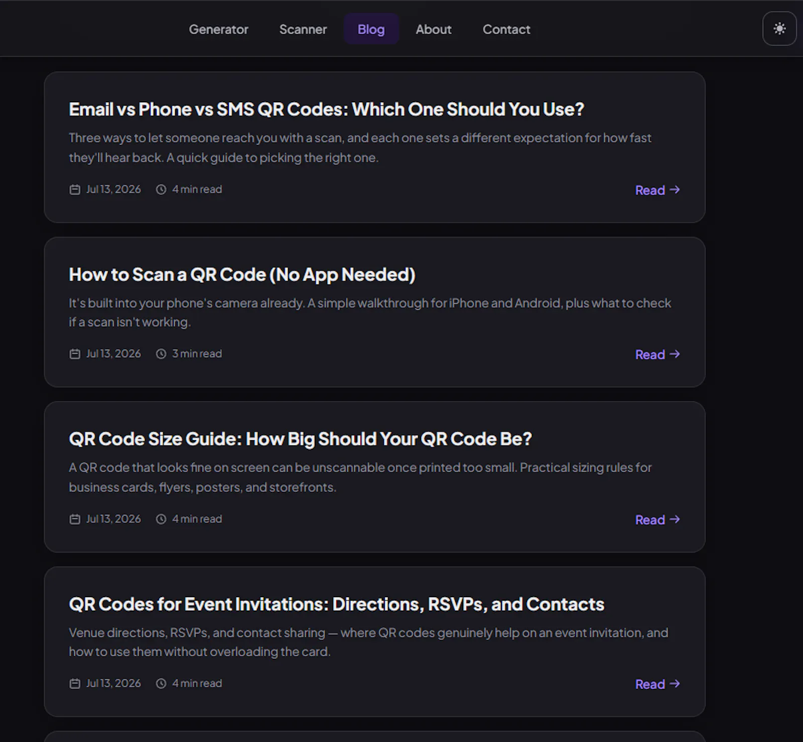 QR Forge screenshot 7